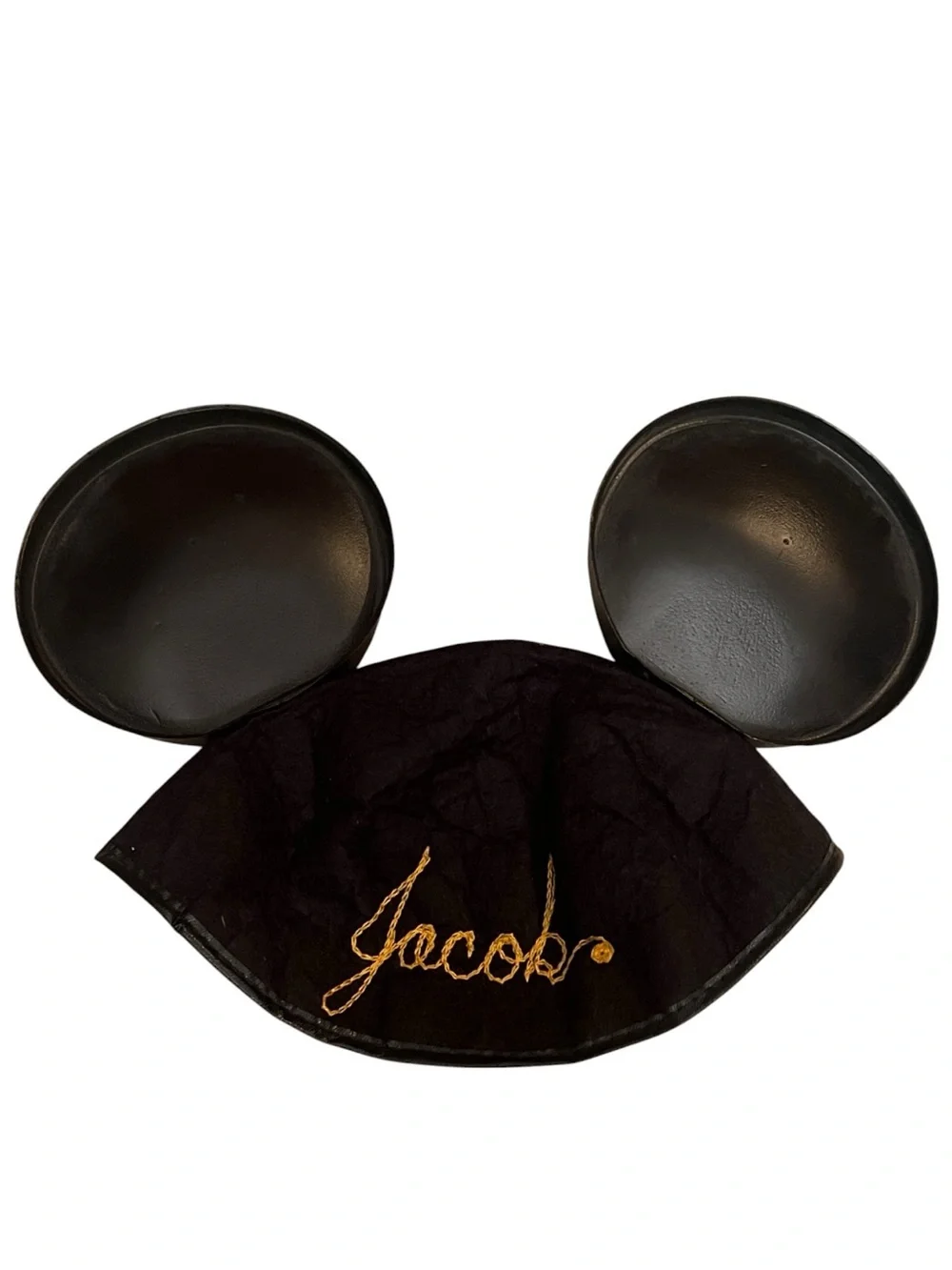 Vintage 1980s Walt Disney World Mickey Mouse Ears Hat Personalized Jacob Disney